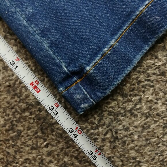 Spanx Jeans Flare Vintage Indigo Blue High Rise Size 1X 20456R - Picture 9 of 12